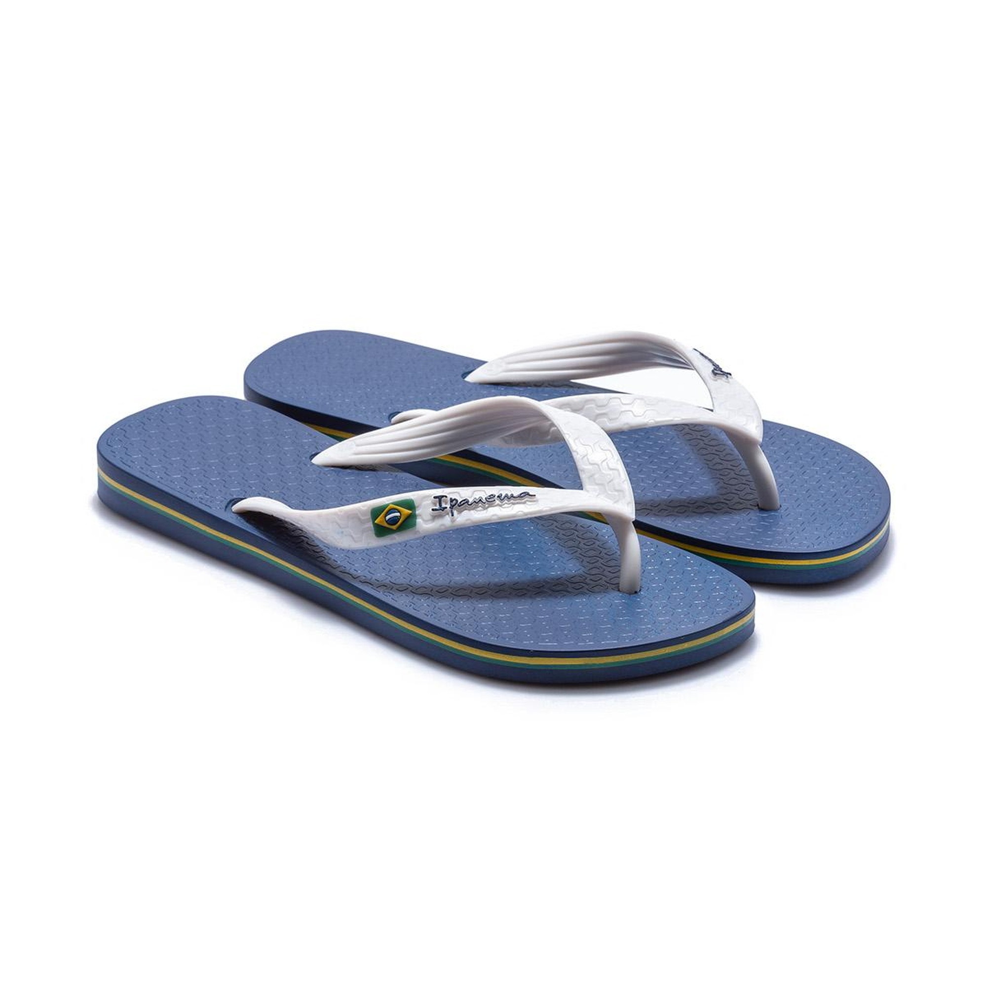 Clas Brazil Kadın Parmak Arası Terlik Beyaz Mavi 35/42