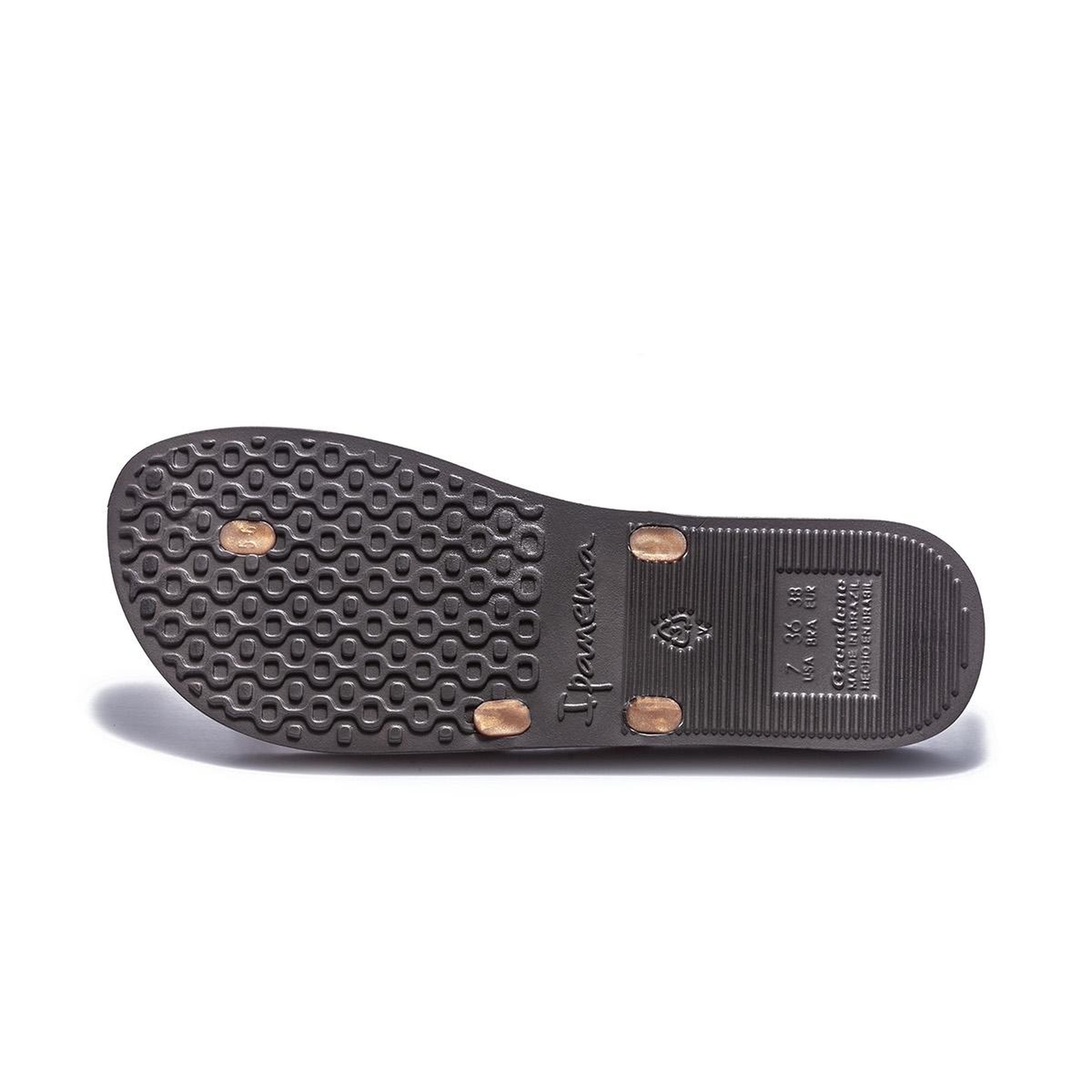 Bossa Soft Kadın Parmak Arası Terlik Altın Siyah 35/42