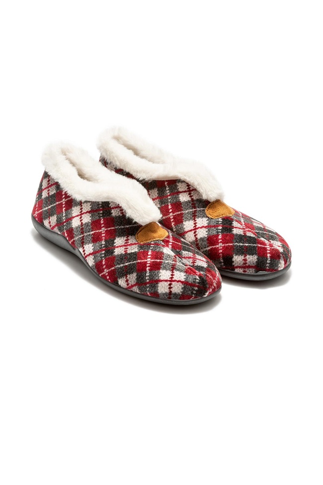  Blanco Kadın Ev Ayakkabısı Ekose 36/41