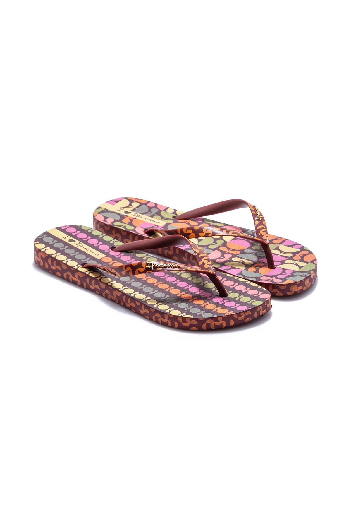  Igual Pop Kadın Parmak Arası Terlik Bordo 35/42