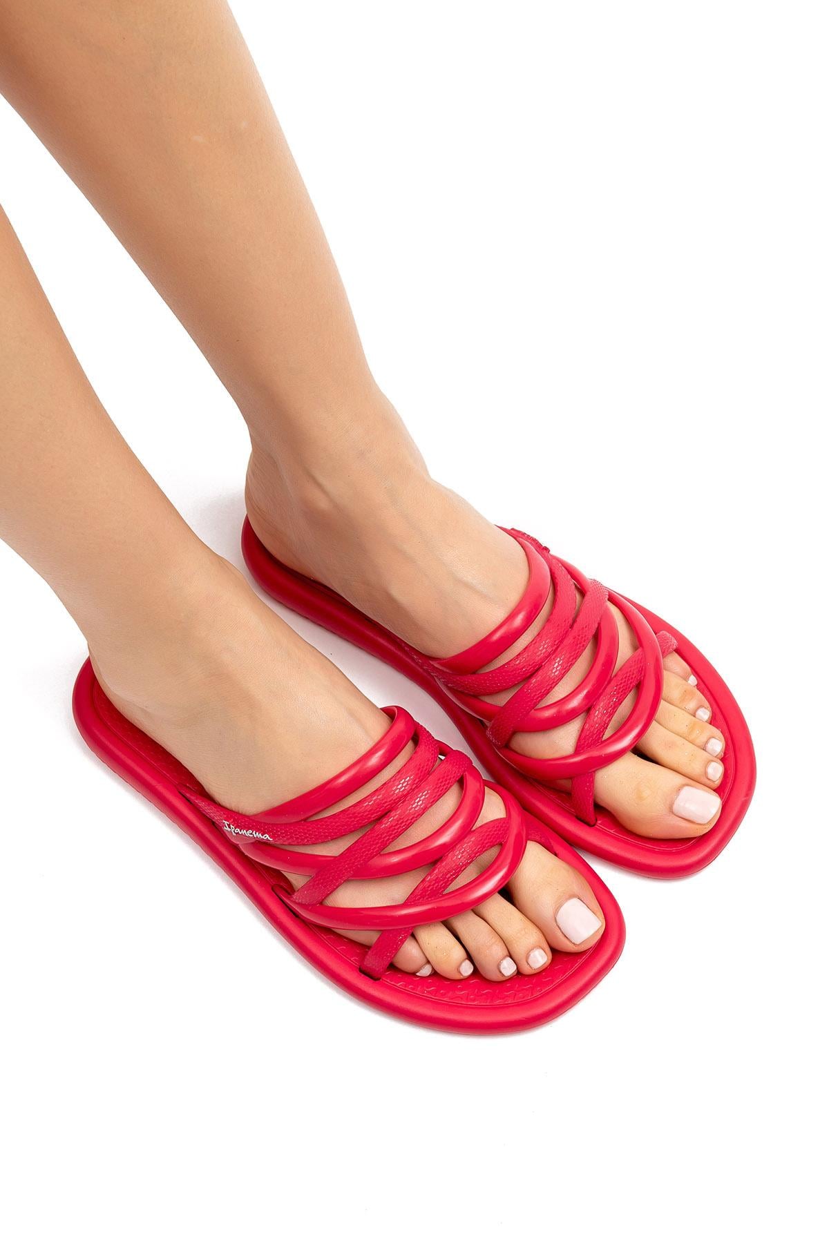  Meu Sol Slide Kadın Terlik Nar Çiçeği 37/42