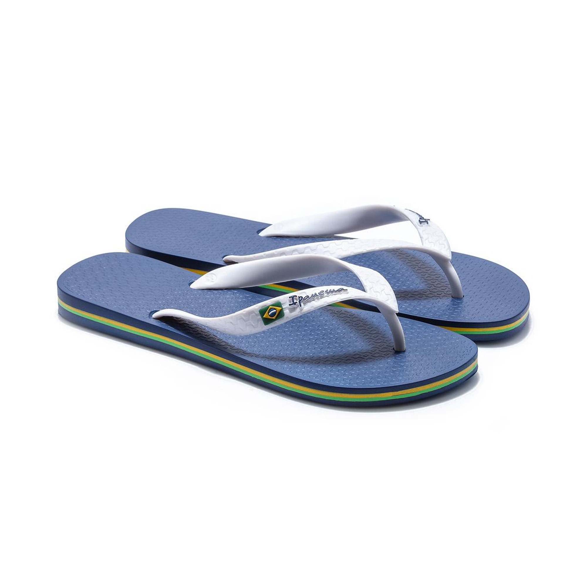 Clas Brazil Erkek Parmak Arası Terlik Beyaz Mavi 39/48