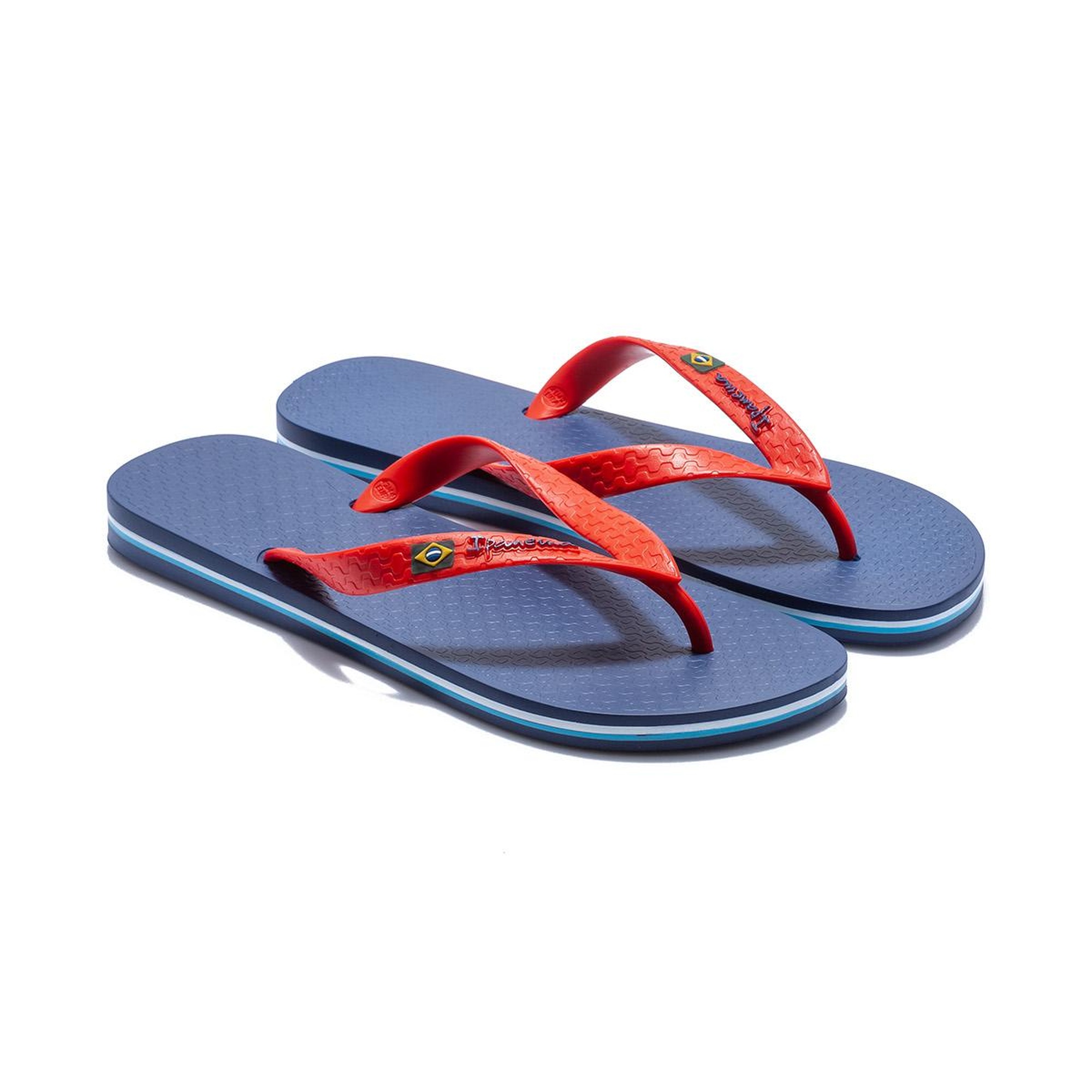 Clas Brazil Erkek Parmak Arası Terlik Kırmızı Mavi 39/48