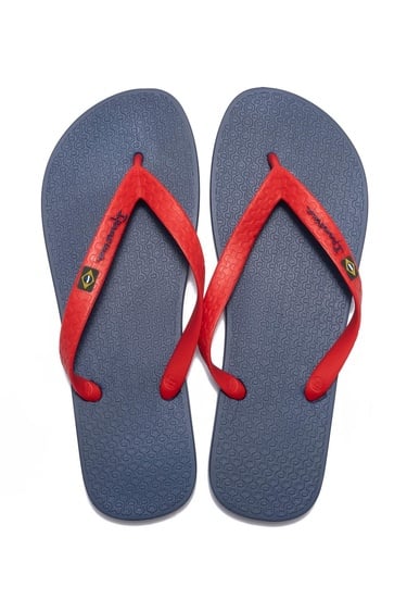  Clas Brazil Erkek Parmak Arası Terlik Kırmızı Mavi 39/48