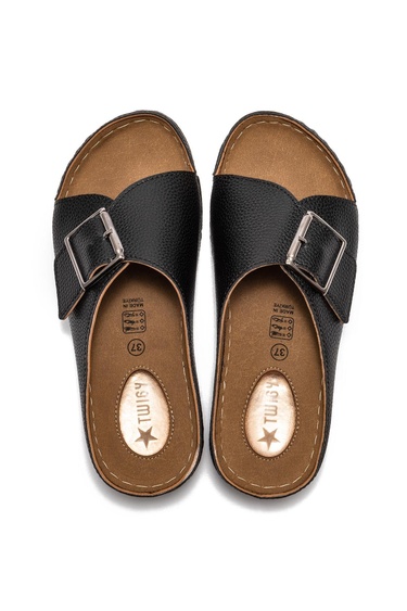  Soli Kadın Terlik Siyah 36/40