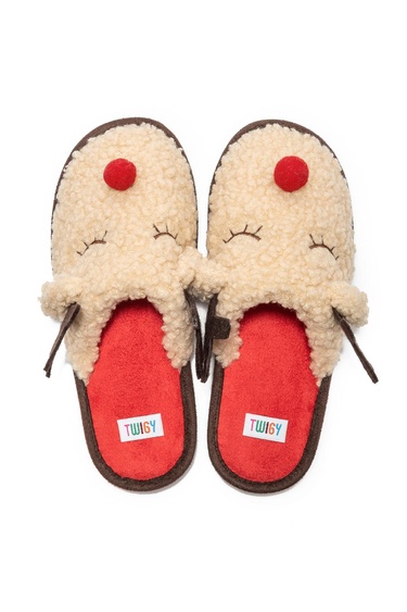  Diry Kadın,Garson Boy Ev Terliği Kahverengi 36/41