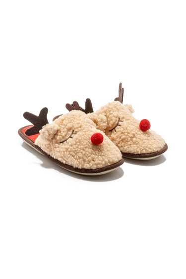  Diry Kadın,Garson Boy Ev Terliği Kahverengi 36/41