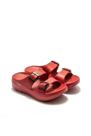  Bio Kadın Terlik Kırmızı 36/40