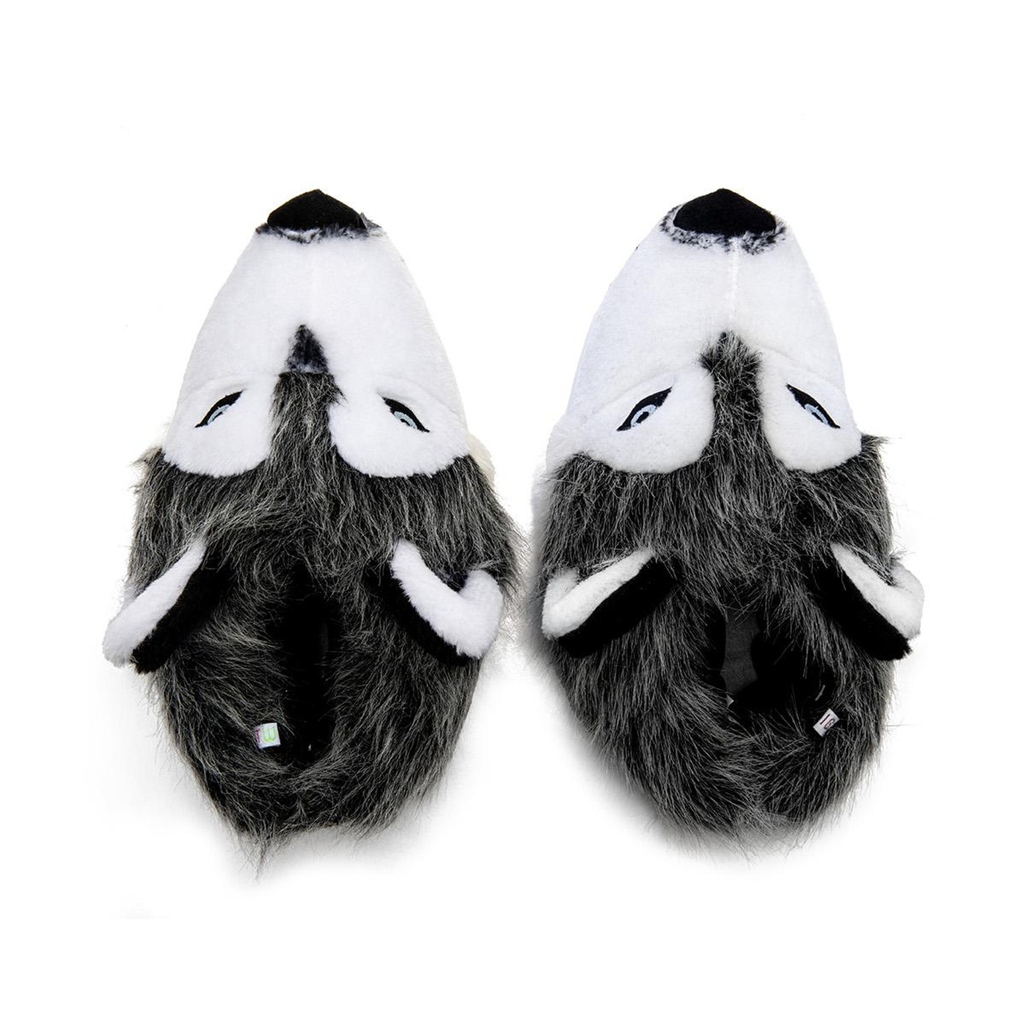 Husky Erkek Hayvanlı Panduf Gri 40/45