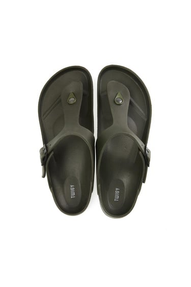  Jude Kadın Parmak Arası Terlik Haki 37/41