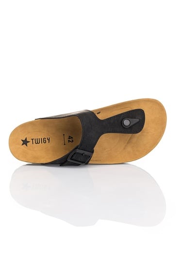  Daniel Erkek Parmak Arası Terlik Siyah 41/45