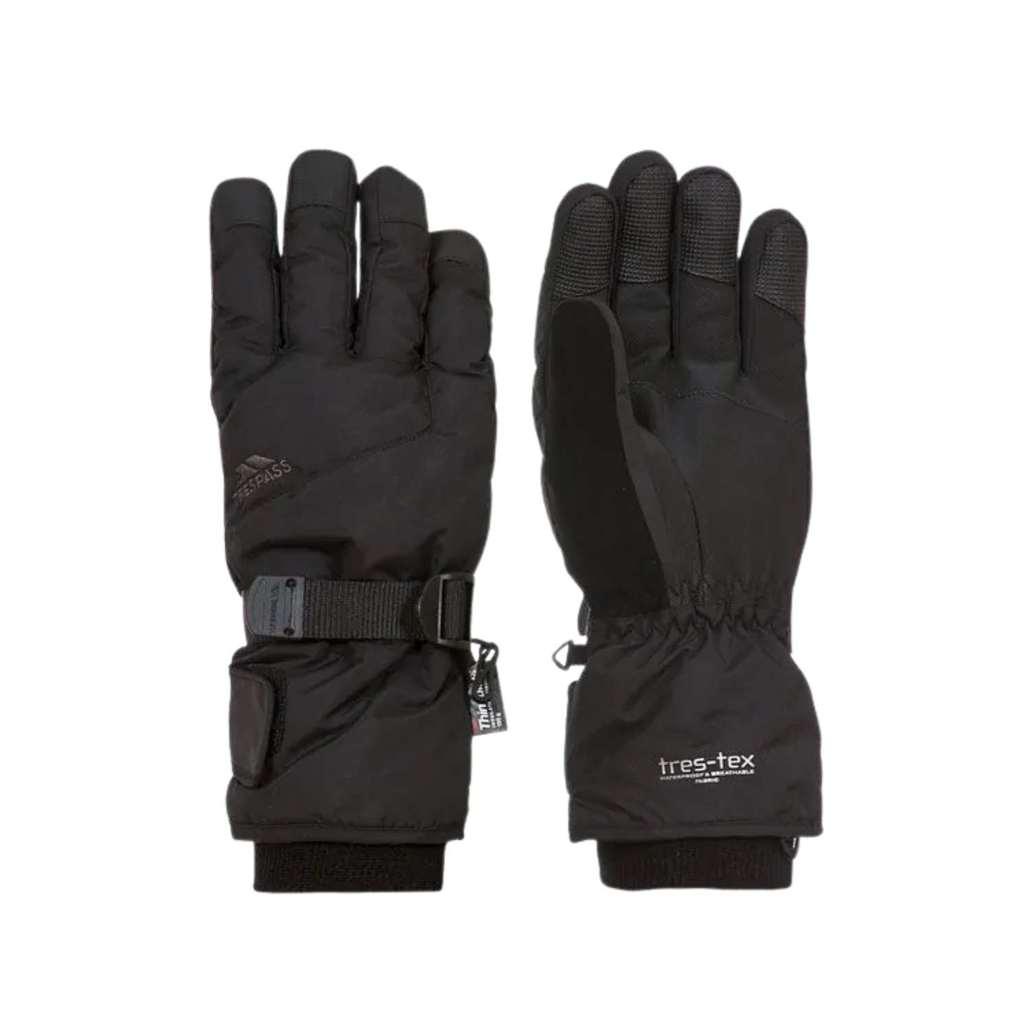  Trespass Ergon II - Adult Gloves Unisex Siyah Eldiven