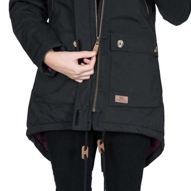  Trespass Clea - Tp50 Kadın Siyah Outdoor Ceketi