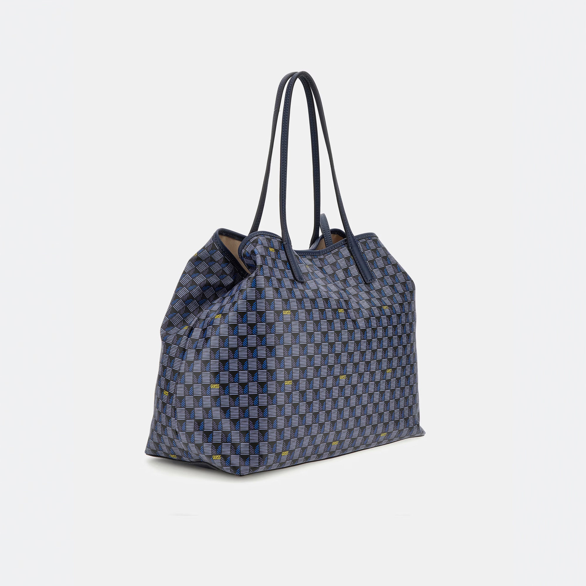 Guess Vikky Iı Large 44290 Kadın Mavi Tote Çanta