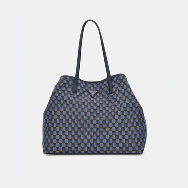  Guess Vikky Iı Large 44290 Kadın Mavi Tote Çanta