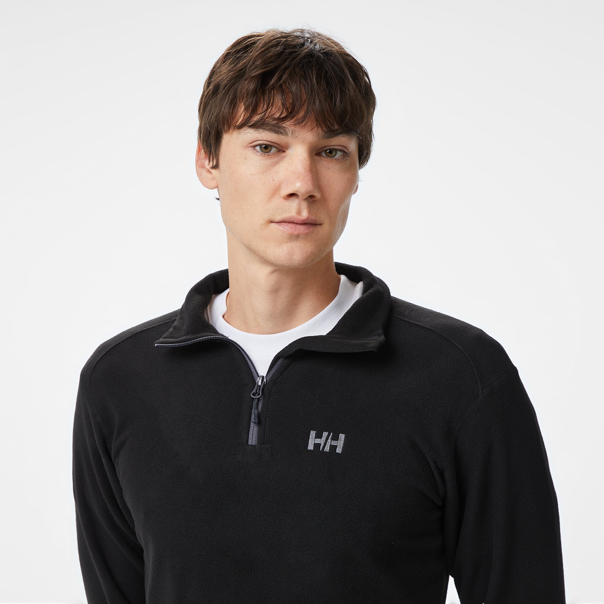Helly Hansen Light Halfzip Erkek Siyah Polar