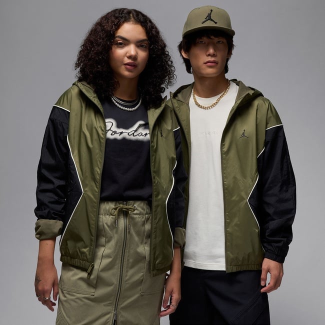  Jordan Essentials Draft Erkek Yeşil Ceket