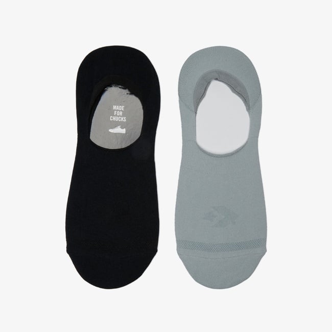  Converse Star Chevron Erkek 2'li Siyah Çorap