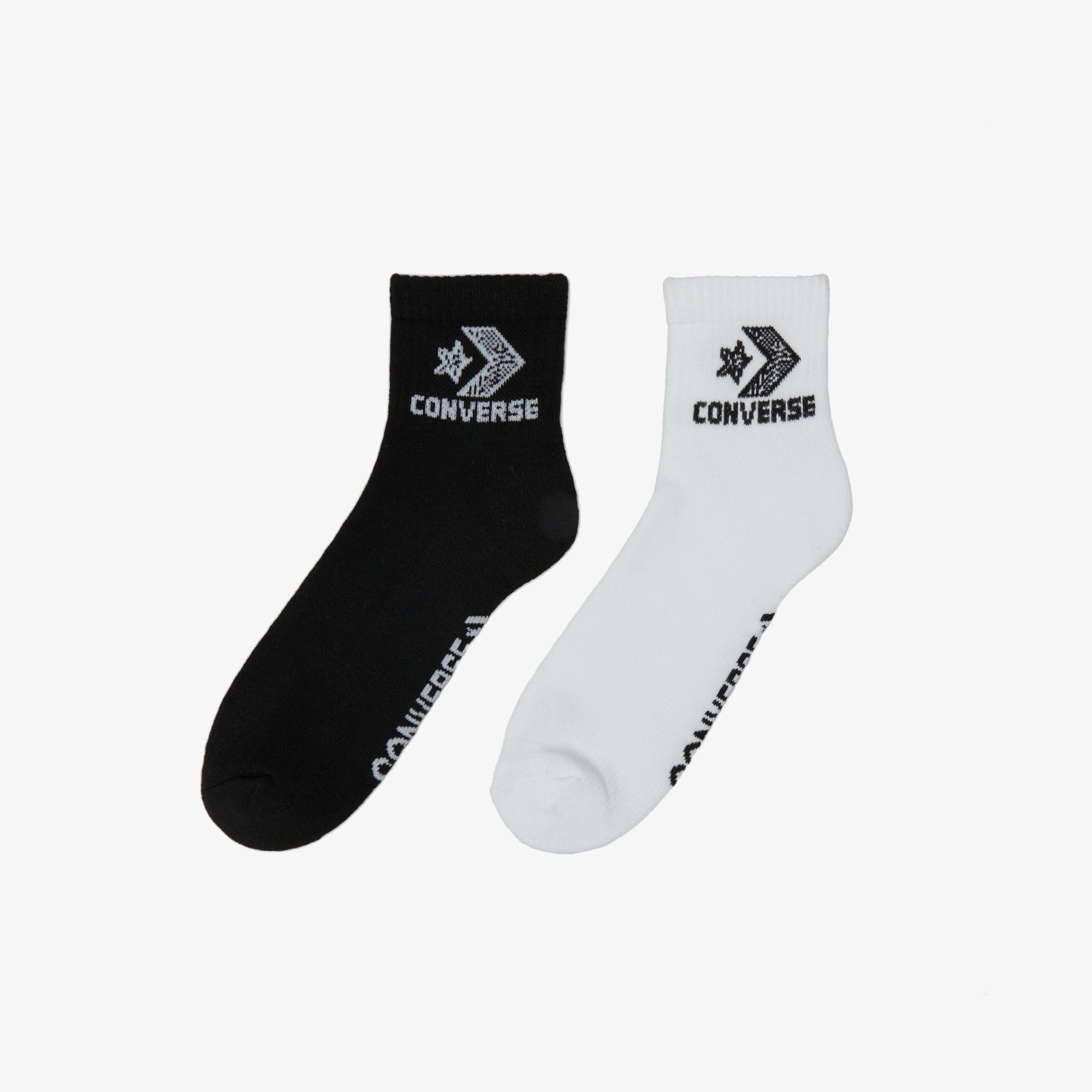 Converse Erkek 2'li Beyaz Çorap