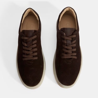  Erkek Kahve Bağcıklı Süet Günlük Ayakkabı