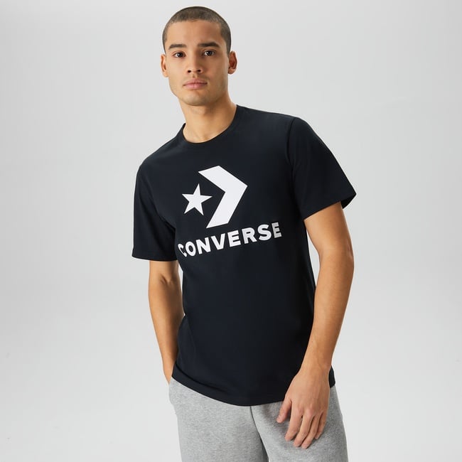  Converse Go-To Unisex Siyah T-Shirt