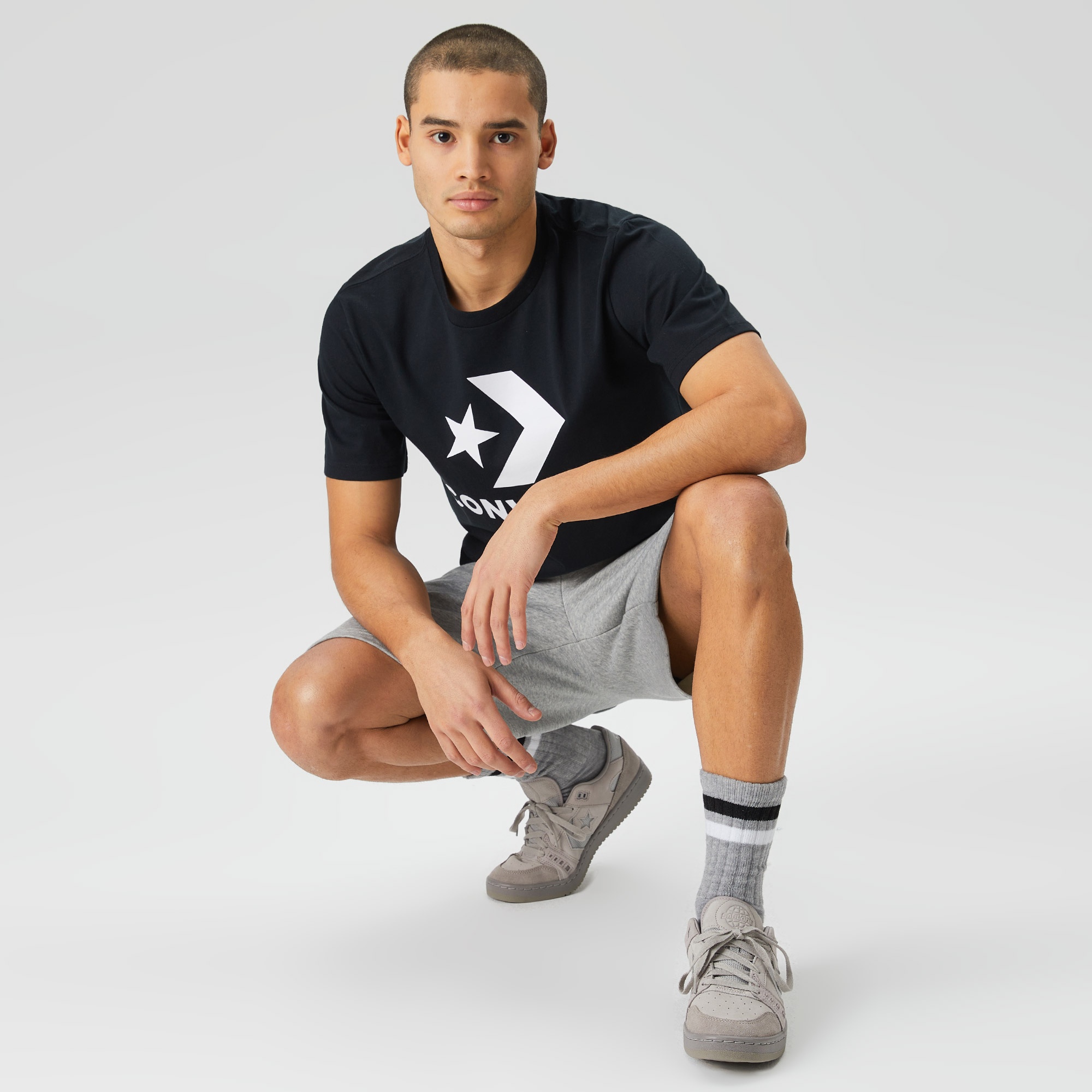 Converse Go-To Unisex Siyah T-Shirt