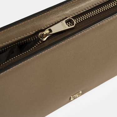  Kadın Kahve Deri Omuz Çantası