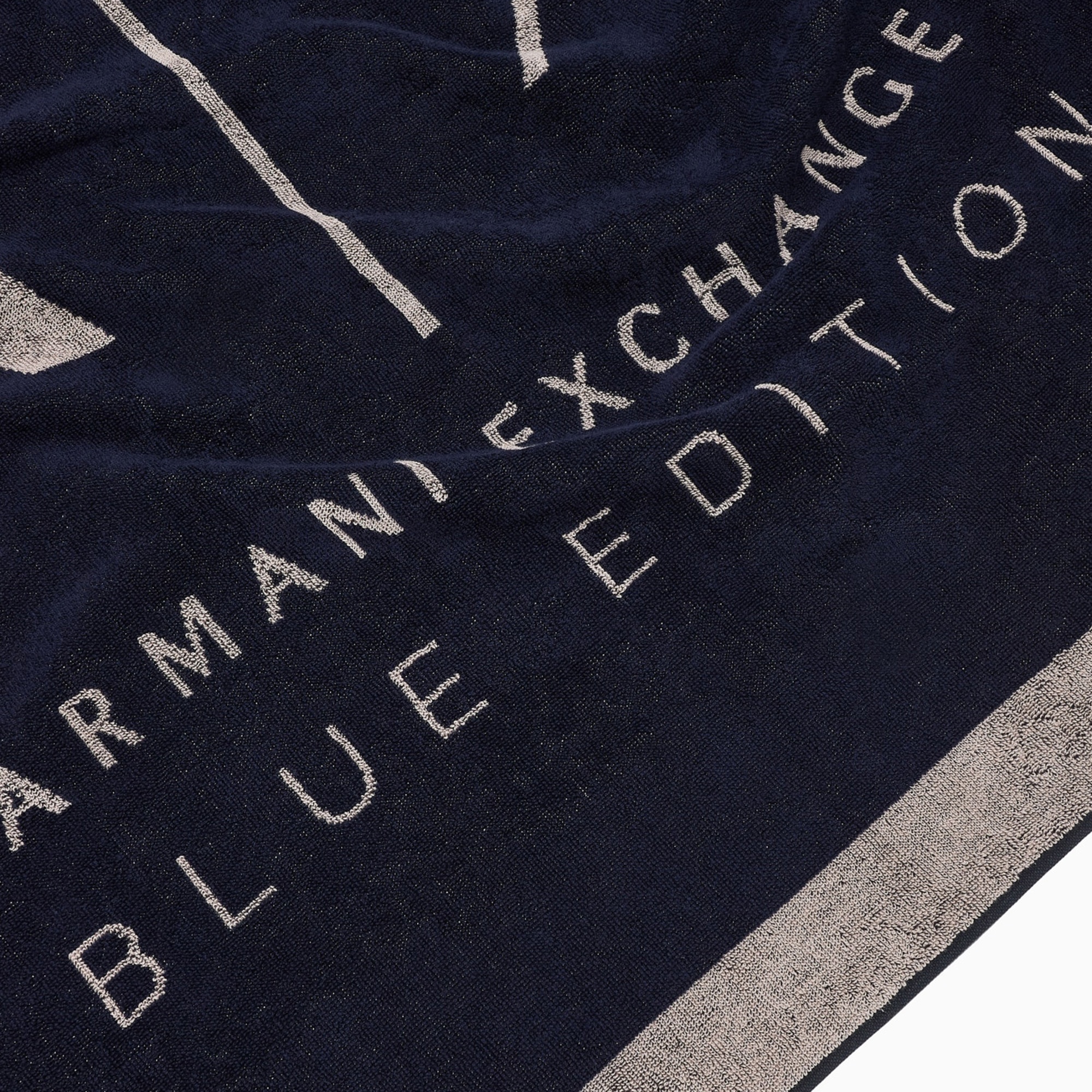 Armani Exchange Erkek Lacivert Havlu