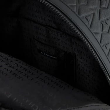  Armani Exchange Erkek Siyah Sırt Çantası