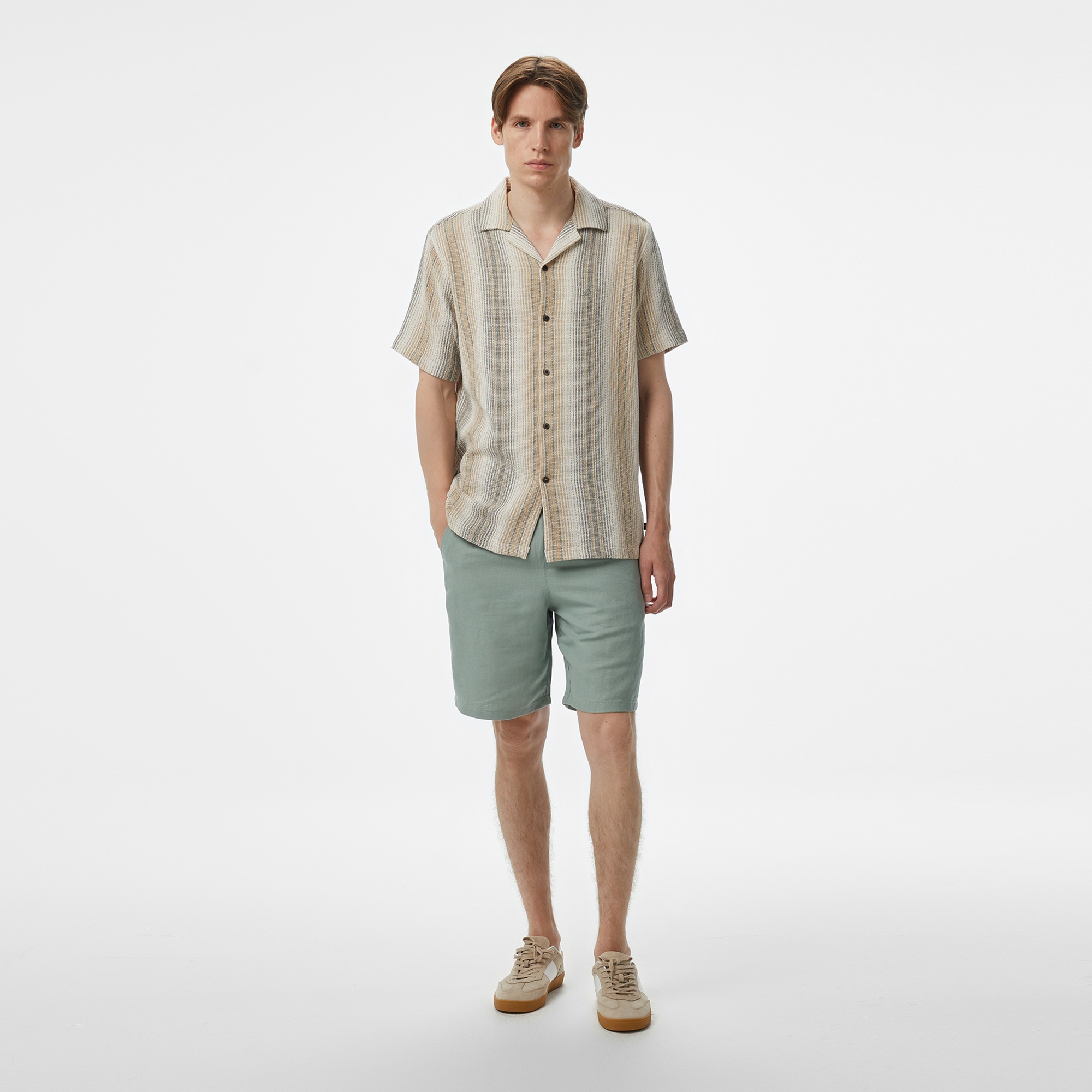 Nautica Erkek Yeşil Jogger Şort