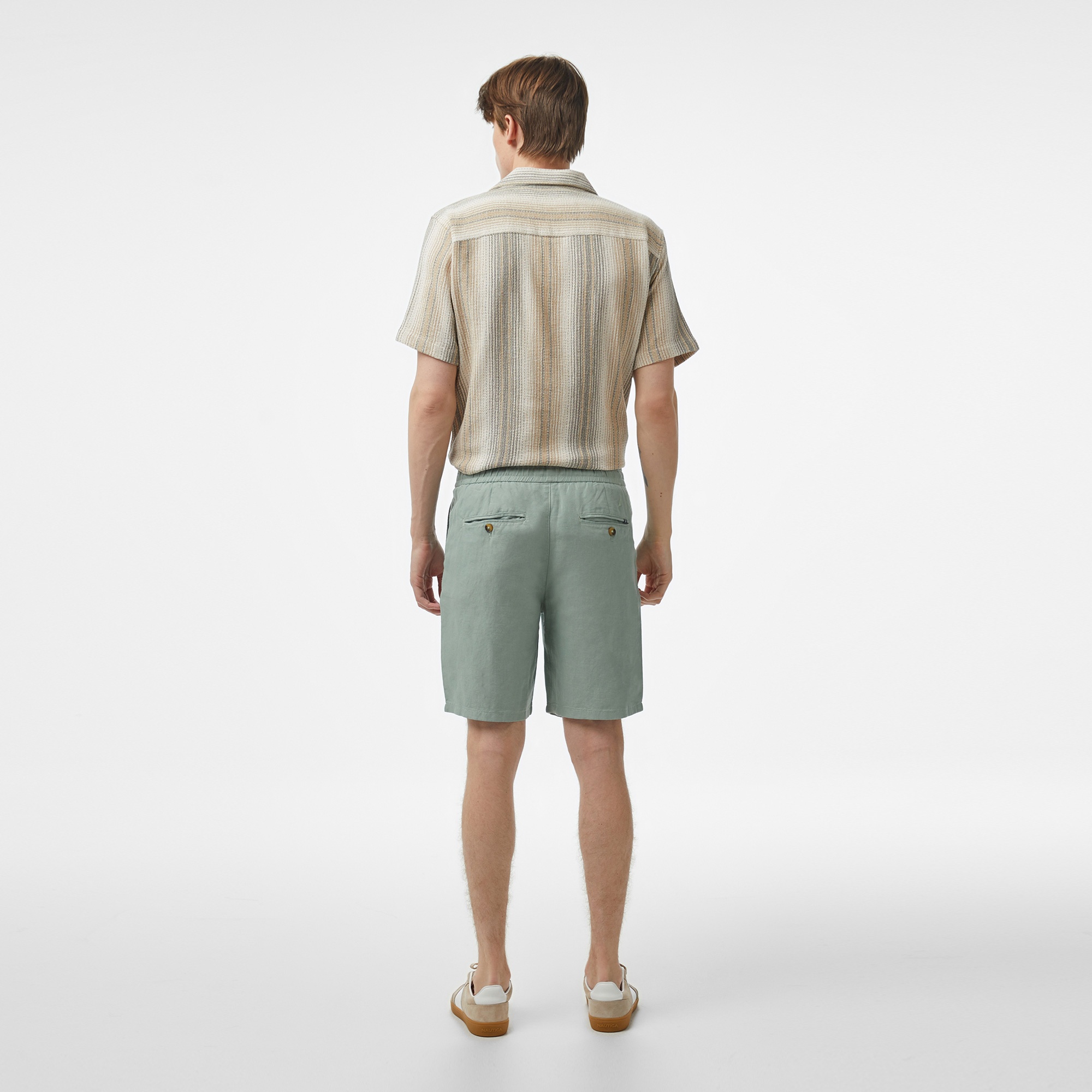 Nautica Erkek Yeşil Jogger Şort