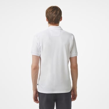  Nautica Erkek Beyaz Classic Fit Polo Yaka T-Shirt