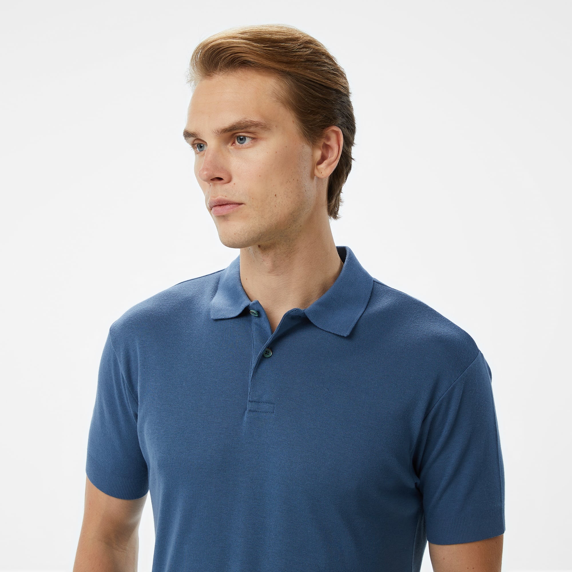 Nautica Erkek Mavi Classic Fit Polo