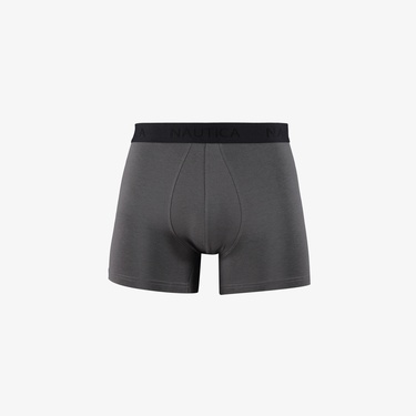  Nautica Erkek Siyah Standart Fit 3'lü Boxer