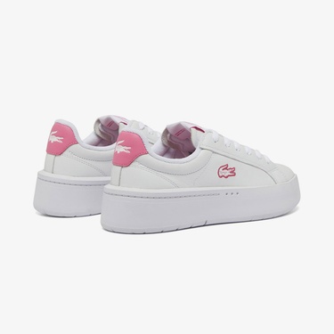  Lacoste Carnaby Platform Kadın Beyaz Sneaker