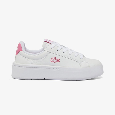  Lacoste Carnaby Platform Kadın Beyaz Sneaker