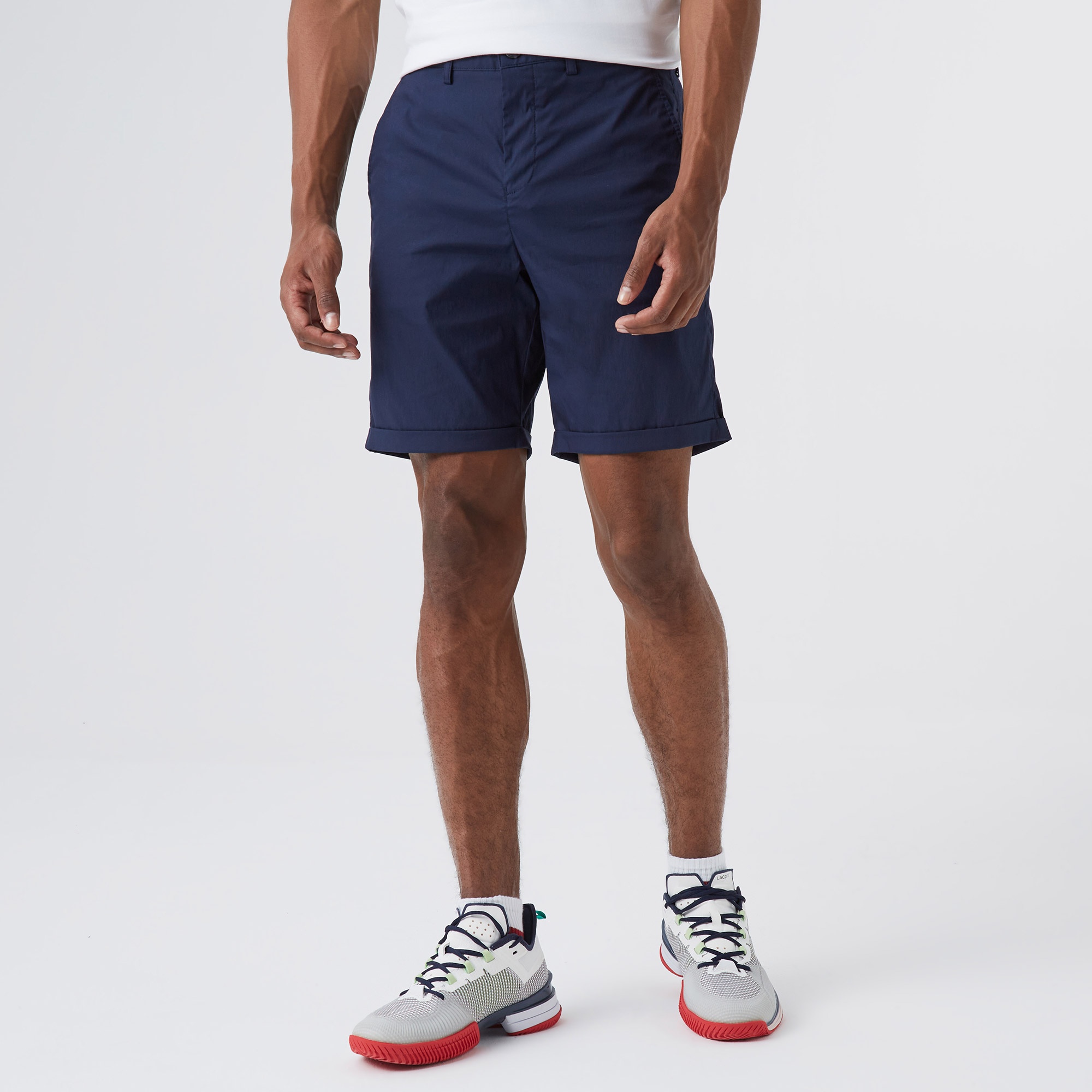 Lacoste Erkek Slim Fit Lacivert Bermuda Şort