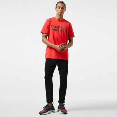  Tactical Wolves Erkek Kırmızı Günlük T-Shirt