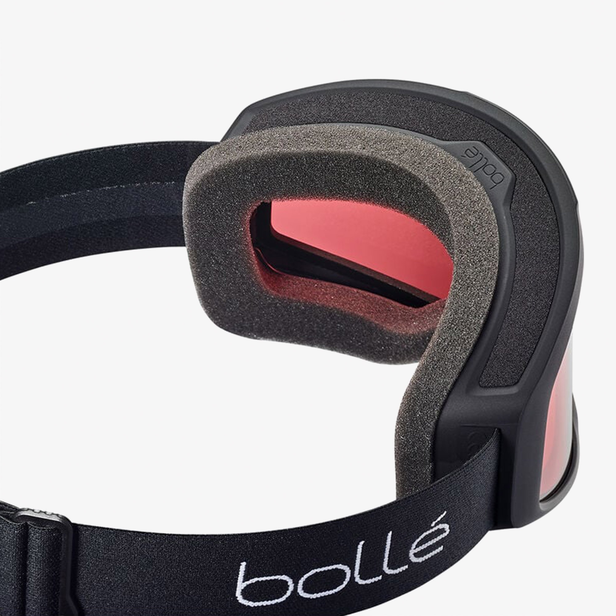 Bolle Bedrock Unisex Siyah/Pembe Kayak Gözlüğü
