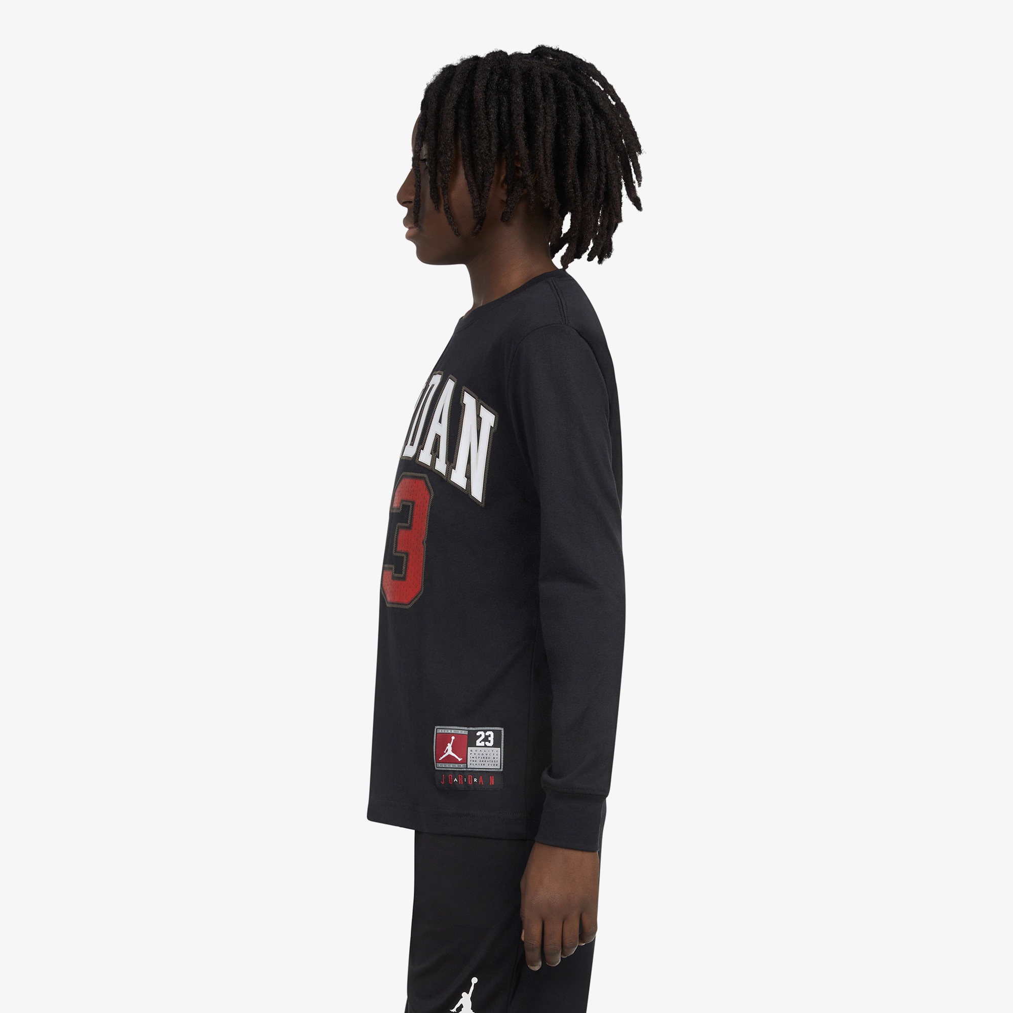 Jordan Practice Flight Çocuk Siyah Sweatshirt