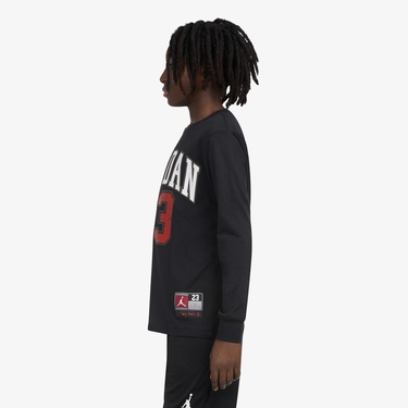  Jordan Practice Flight Çocuk Siyah Sweatshirt