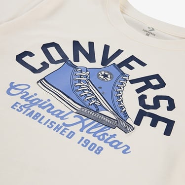  Converse Çocuk Krem T-Shirt