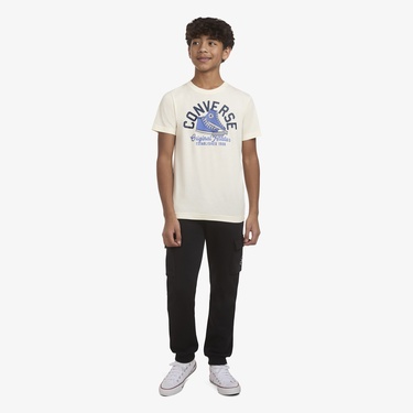 Converse Çocuk Krem T-Shirt