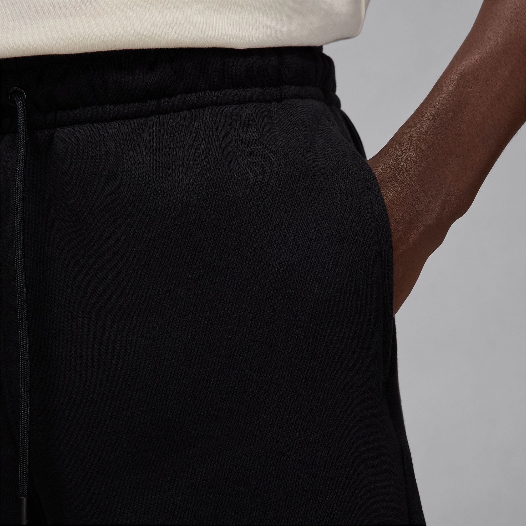 Jordan Brooklyn Fleece Erkek Siyah Şort