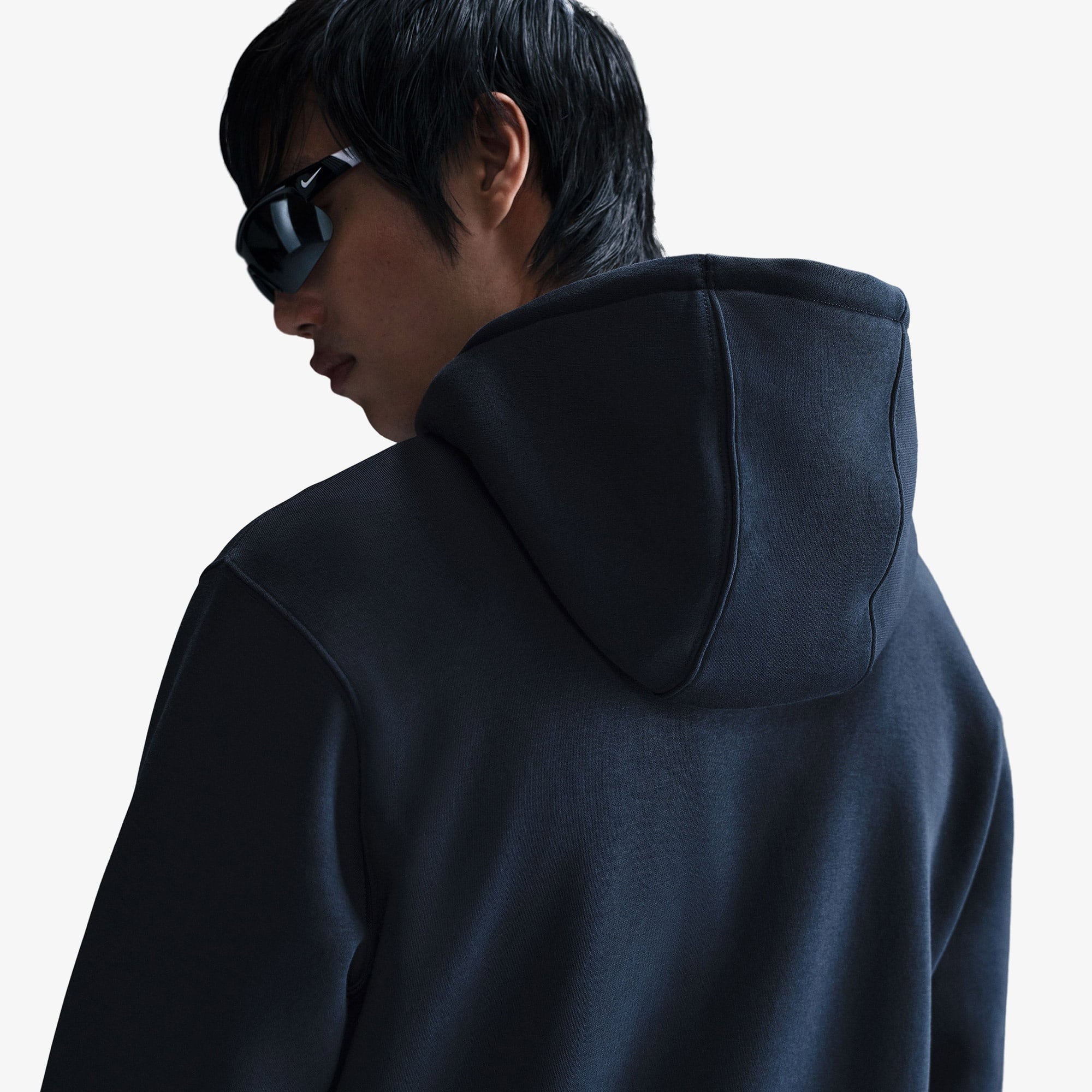 Nike Club Erkek Lacivert Hoodie