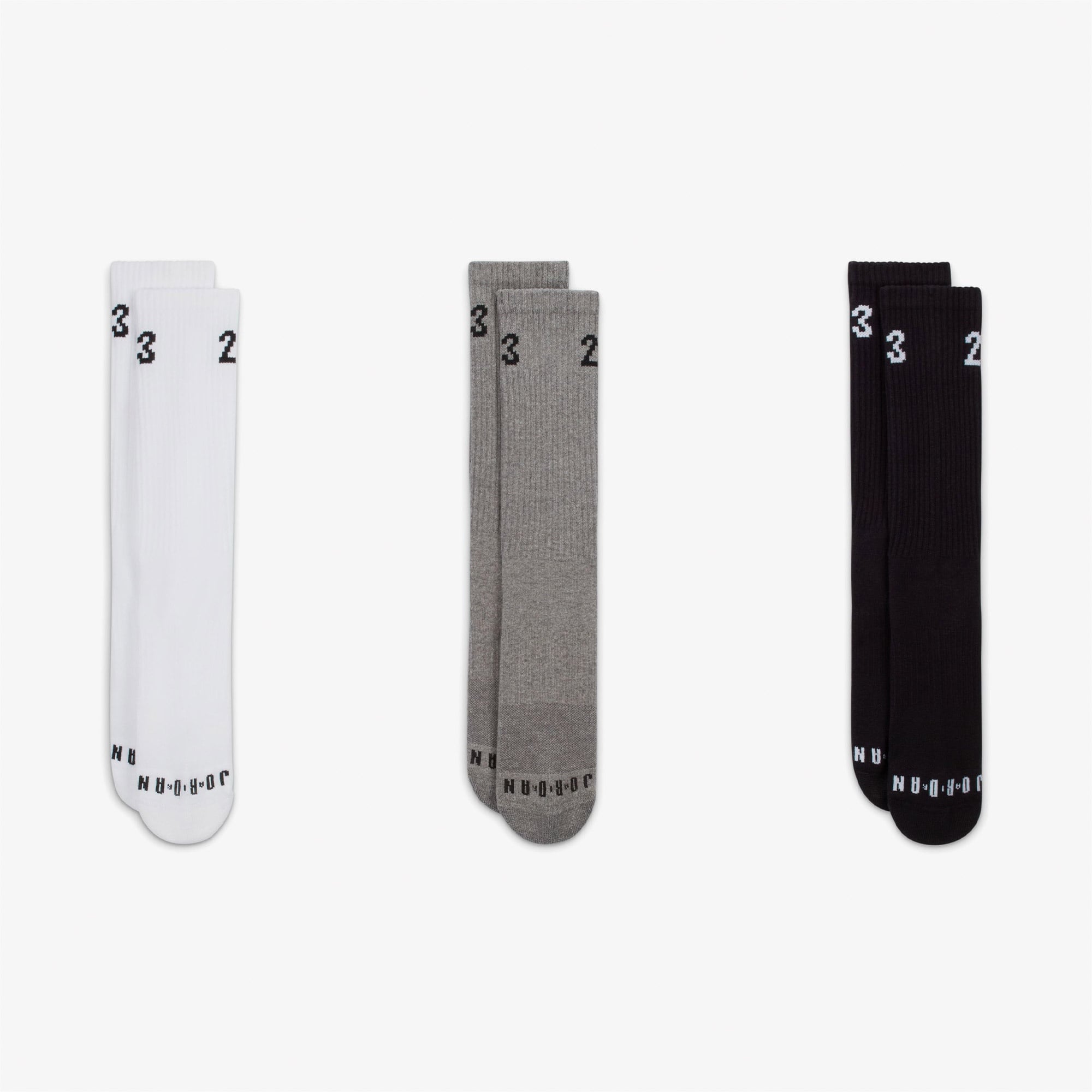 Jordan Essentials Crew 3' lü Unisex Renkli Çorap