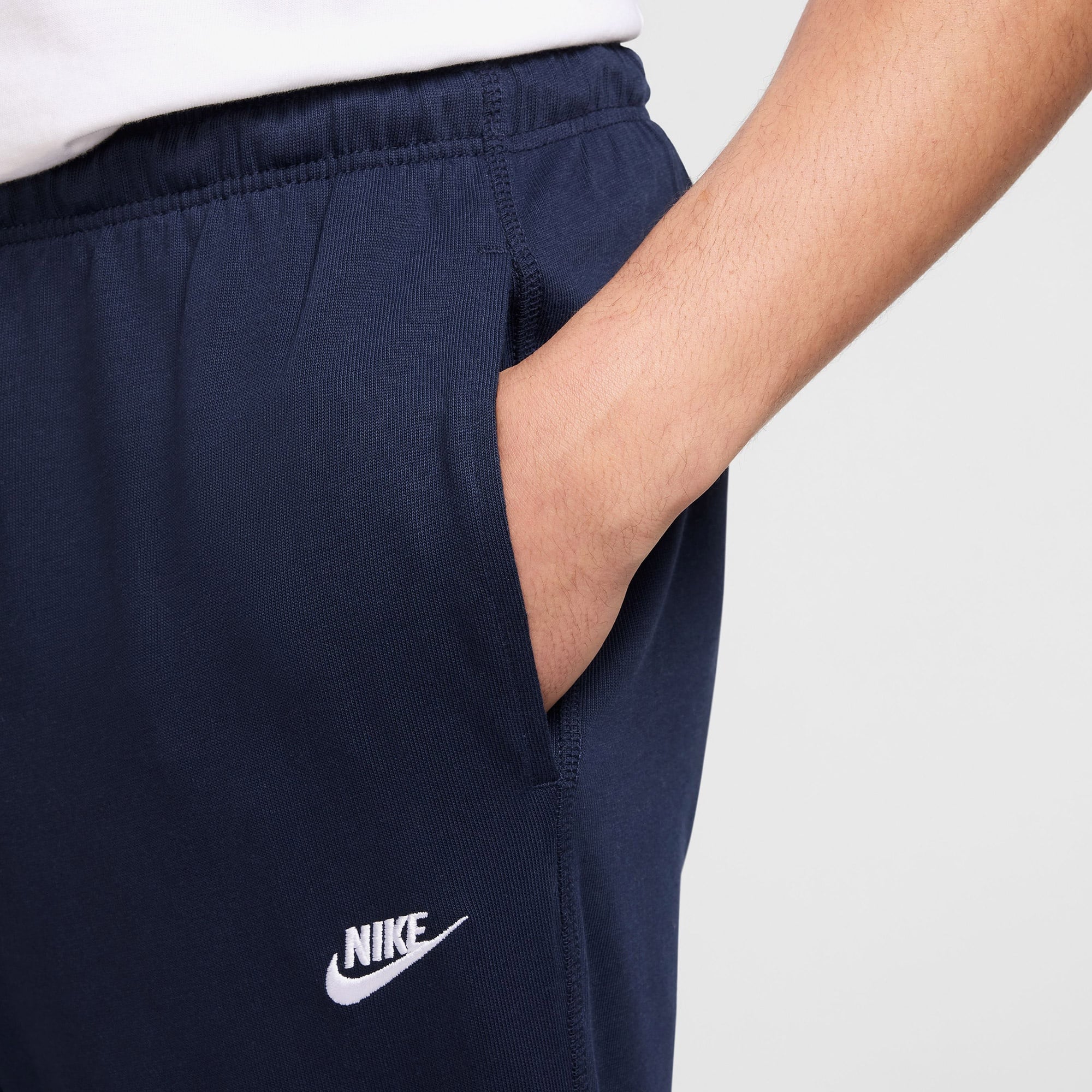Nike Club Knit Erkek Lacivert Eşofman Altı