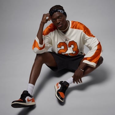  Jordan Air 1 Low Erkek Siyah Spor Ayakkabı