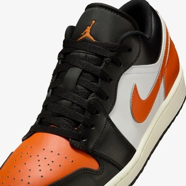  Jordan Air 1 Low Erkek Siyah Spor Ayakkabı