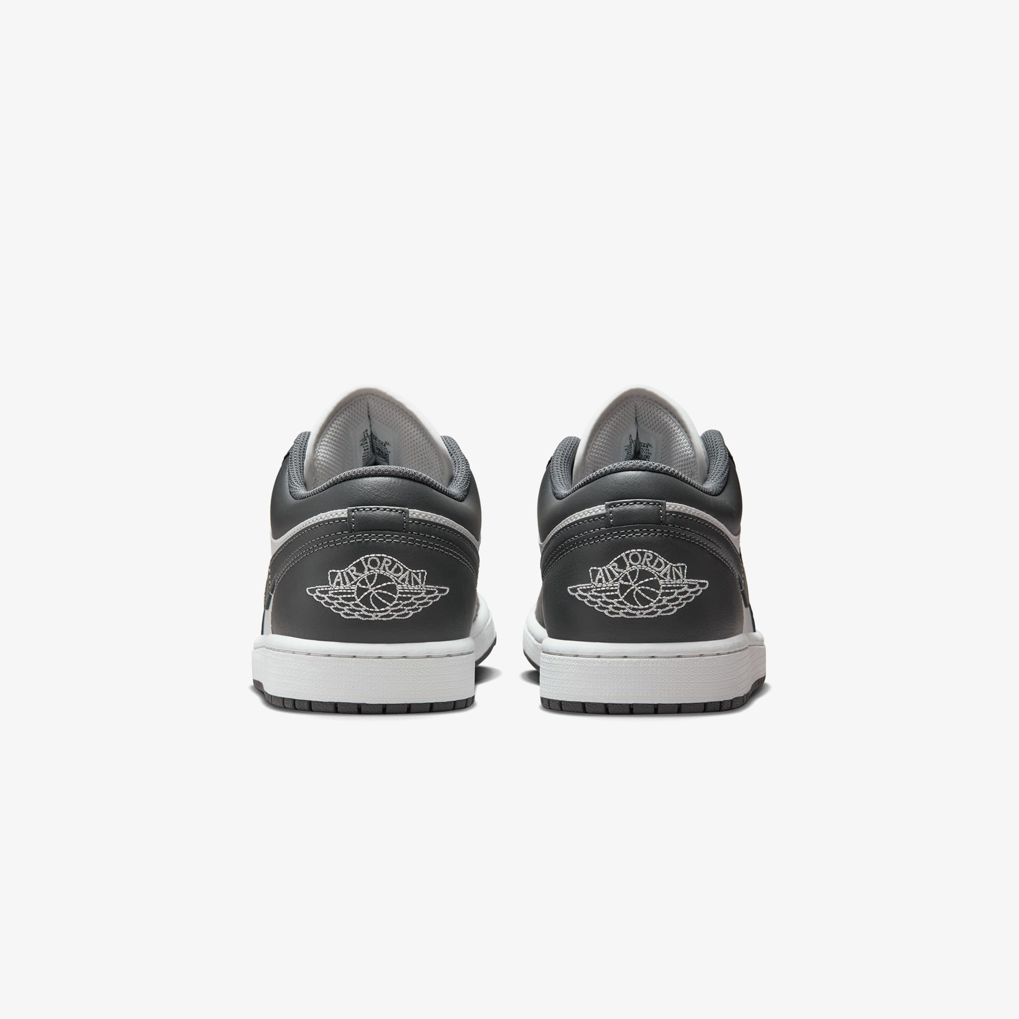 Jordan Air 1 Low Erkek Gri Spor Ayakkabı - Görsel 4